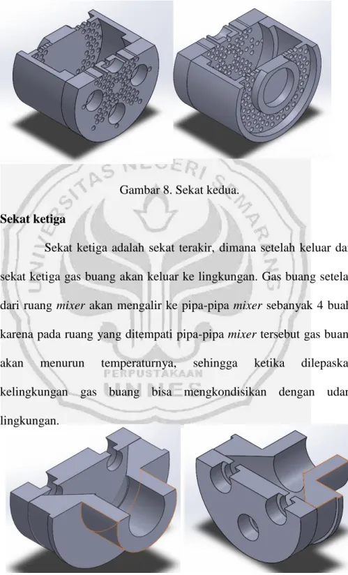 Gambar 8. Sekat kedua. 