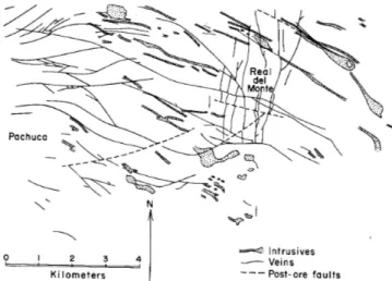 Gambar Endapan bijih perak berupa endapan hidrothermal tipe epithermal