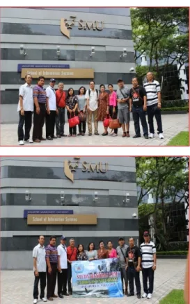 Foto  :  Direktur  Sumber  Daya  dan  LPM  sedang  berkunjung  ke  salah  satu  Universitas  ke  Singapura