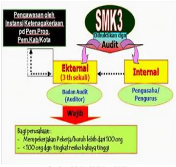 Gambar 1. Mekanisme Audit SMK 3 