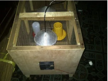 Gambar 3.7 Tampilan atas Kandang Brooding Ayam 