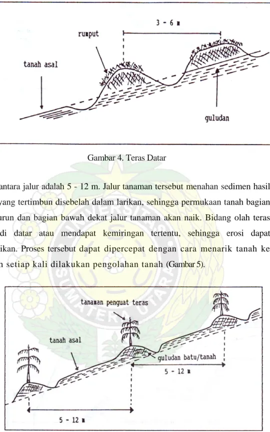 Gambar 4. Teras Datar 