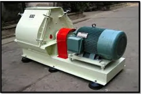 Gambar 3. Mesin hammer mill penepung (www.arafuru.com)  
