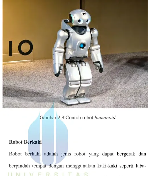 Gambar 2.9 Contoh robot humanoid 
