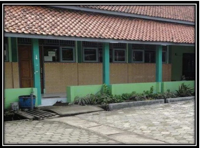 Gambar 4.3. Laboratorium keterampilan membatik tampak dari luar MAN 01 Semarang (Sumber: MAN I Semarang) 