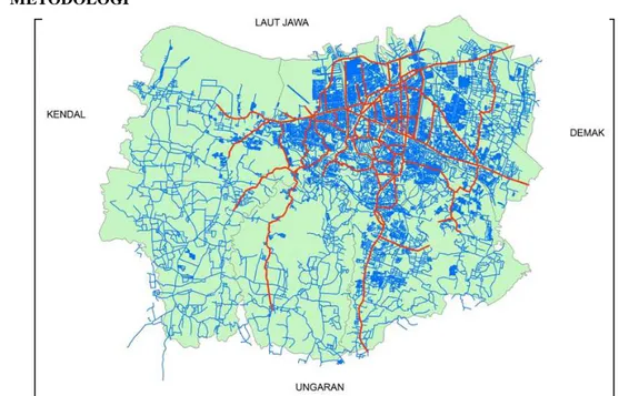 Gambar 1. Daerah Penelitian Kota Semarang 