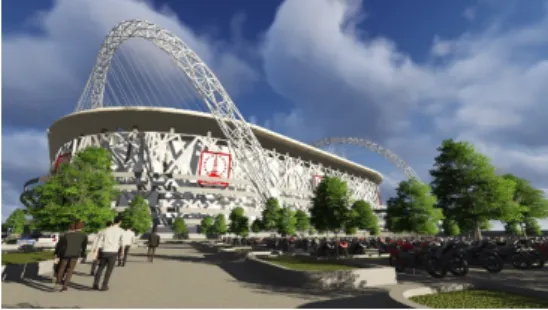 Gambar 22 Struktur  pada Stadion