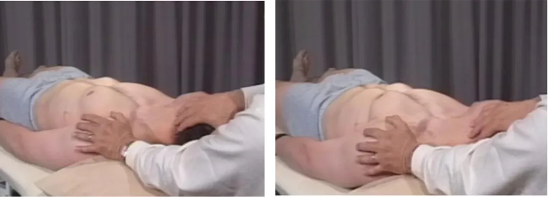 Gambar  2.8  Muscle  Energy  Technique  untuk  Myofascial  Pain  Syndrome  otot  Upper Trapezius 
