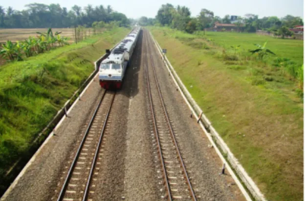 Gambar 17 Jalur Pengaman Rel Kereta - Bojonegoro  (Sumber: www.google.com) 
