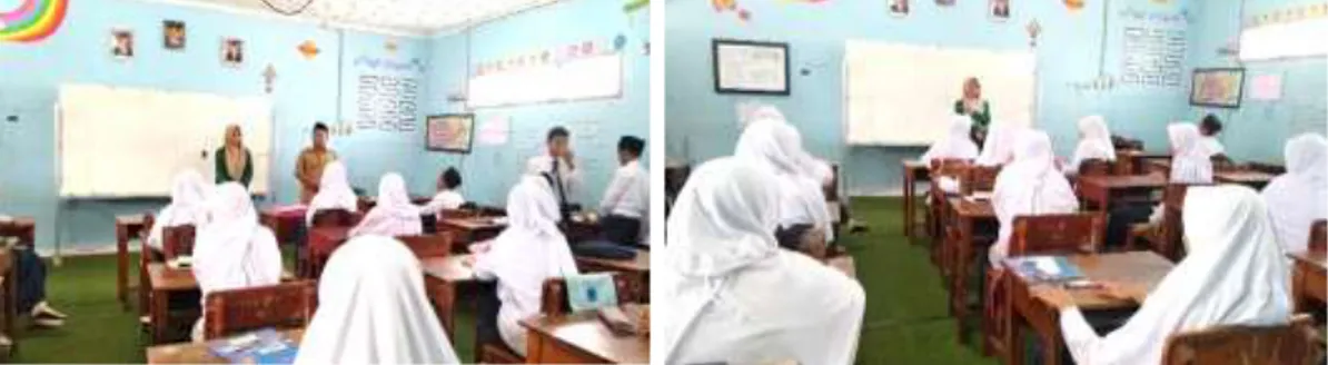 Foto Kegiatan Penelitian di SMP Islam Terpadu Bustanul „Ulum 