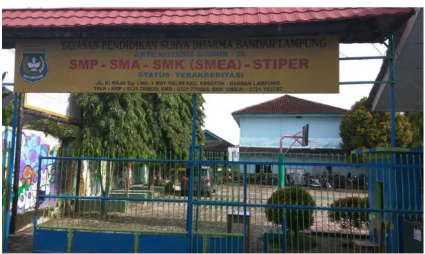 Gambar 2. Yayasan Pendidikan Surya Dharma Bandar Lampung 