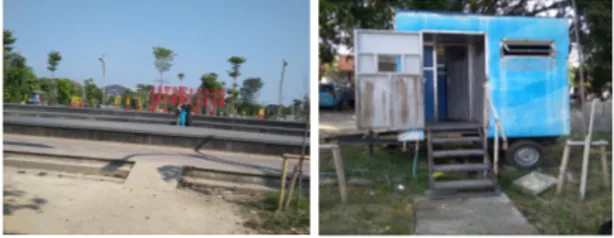 Gambar 11. Taman dan Fasilitas Toilet di  Taman Wijaya Mojosongo 