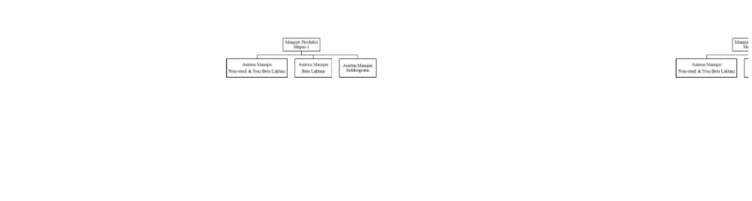 Gambar 4.2 Struktur organisasi Mepro-1.