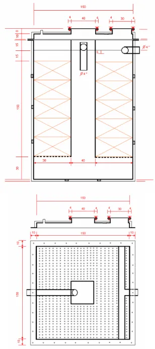 Gambar 4.10. Reaktor Biofilter Anaerob 