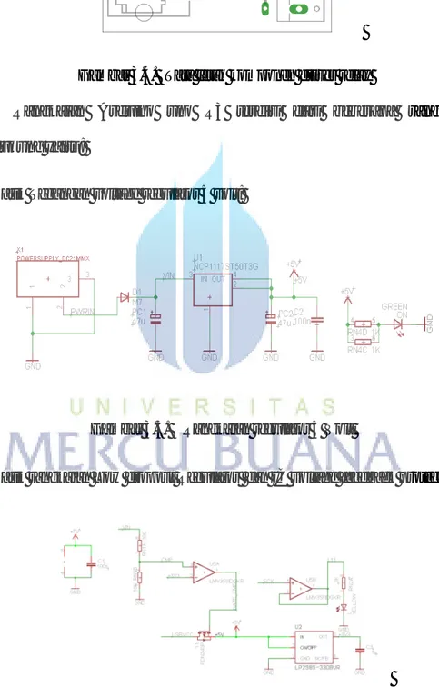 Gambar 3.4.  Tata letak komponen driver relay 