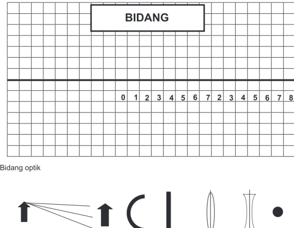 Gambar 2. Bidang optik