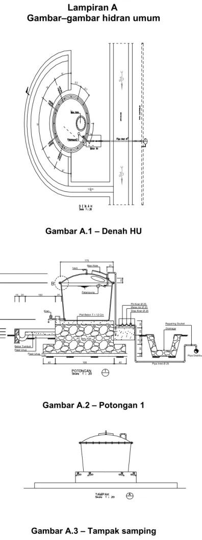Gambar A.1 – Denah HU