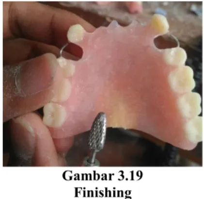 Gambar 3.19 Finishing