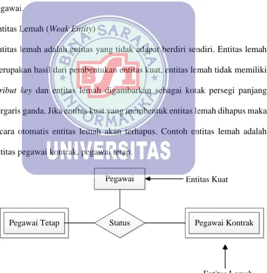 Gambar II.3. Jenis Entitas 