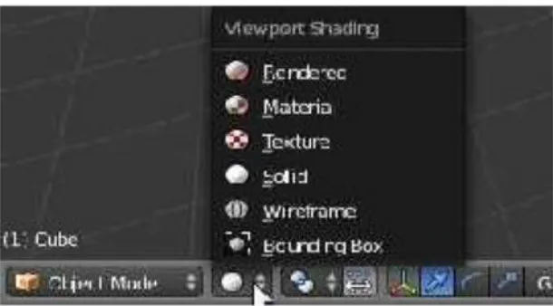 Gambar 09. viewport shading  3D Manipulator 
