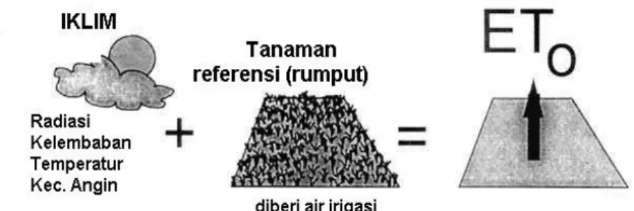 Gambar 2.2. Evapotranspirasi potensial