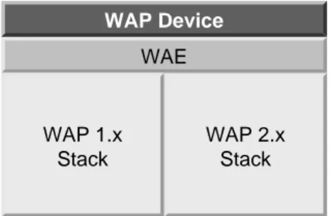 Gambar 2.8:  Optional Dual WAP Stack Support. 