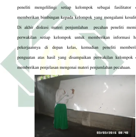 Gambar 4.2  Kegiatan Presentasi 
