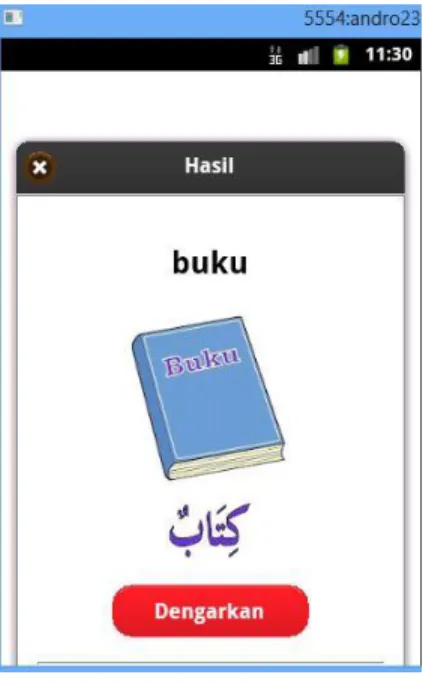 Gambar 4.4Halaman Splash Screen  e)  Halaman Menu Utama 