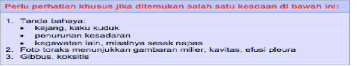 Gambar 2 : Parameter Skoring pada pasien anak