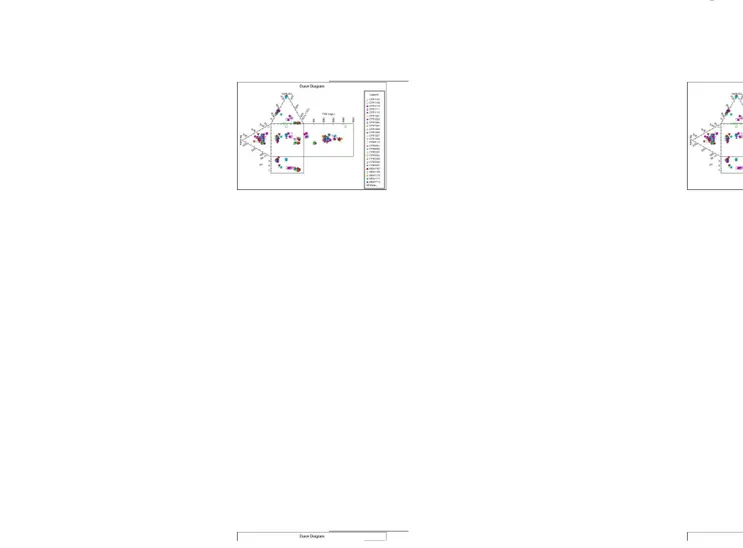 Gambar 2. Plot seluruh sampel pada diagram Durov