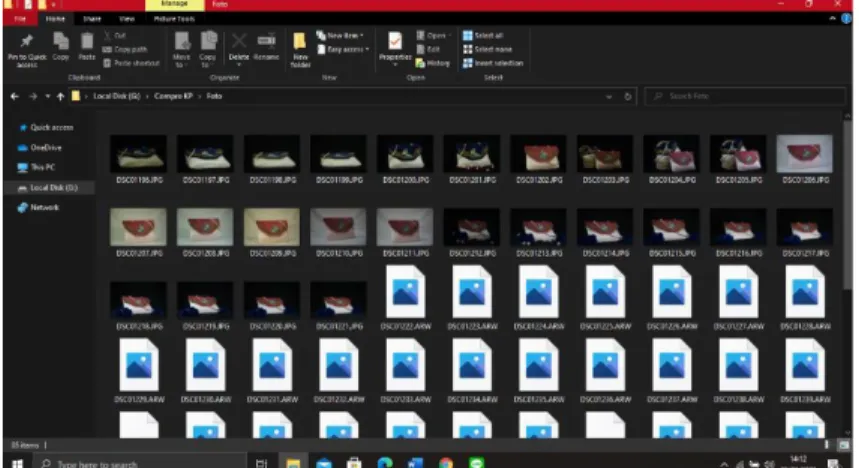 Gambar 4.6 Footage video establish. 