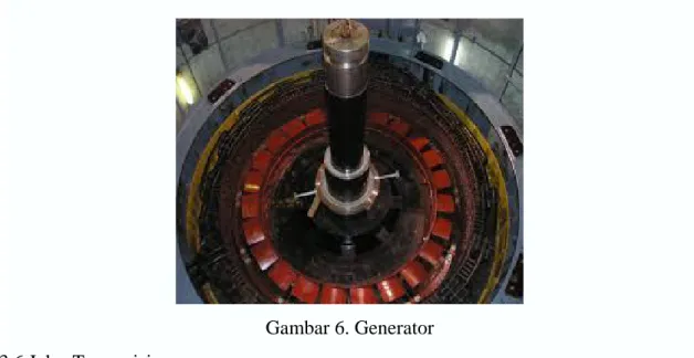 Gambar 6. Generator  2.3.6 Jalur Transmisi 