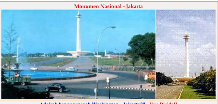 Gambar 9: Denah Monumen Washington