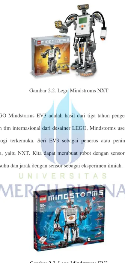 Gambar 2.2. Lego Mindstroms NXT 