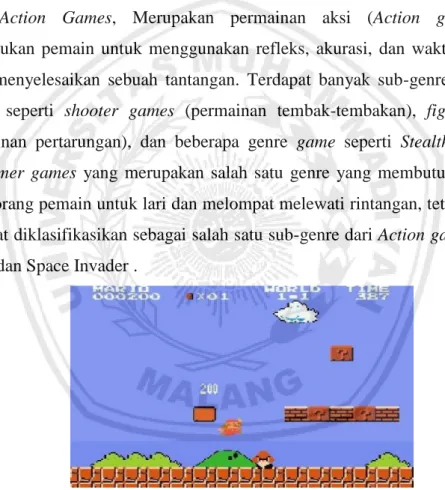 Gambar 2. 1 Game Super Mario Bross 