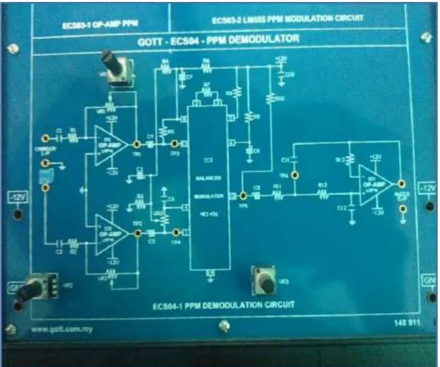 Gambar  2 Rangkaian Demodulator PPM 