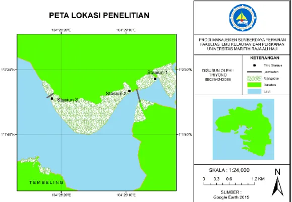 Gambar 4. Lokasi Penelitian Pengambilan Sampling 