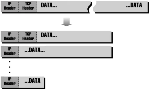 Gambar 4 Fragmentasi data.