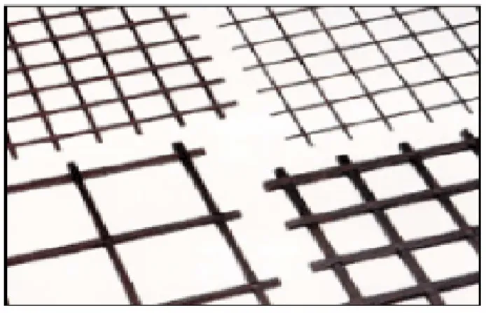 Gambar 1. Type dari CFRP grid 