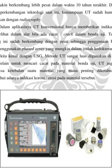 Gambar 6. Produk Ultrasonic Testing  Sumber: Rangkuman dari produk brosur 