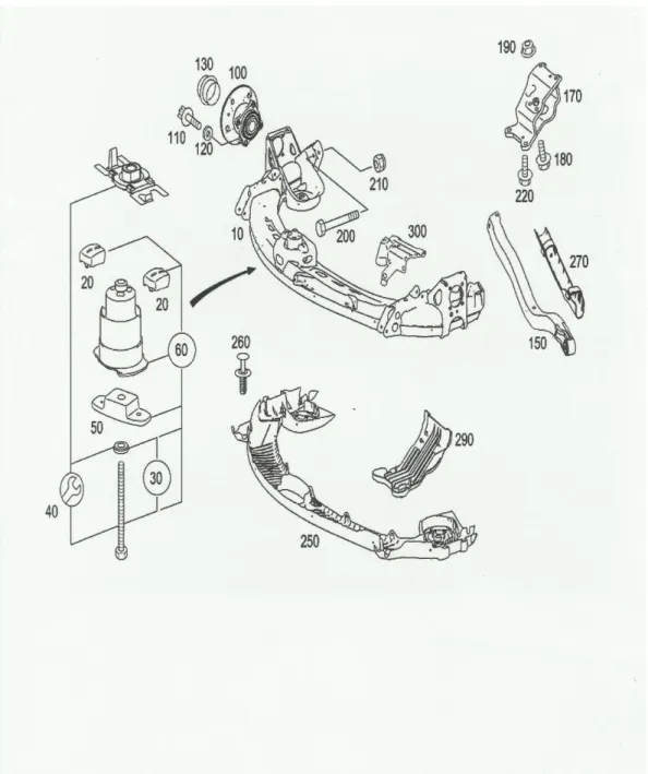 Gambar 3.18 rear axle suspension 