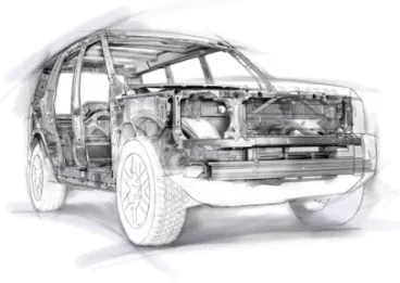 Gambar 2.1 Chasis Range Rover  (www.rangerovers.net) 