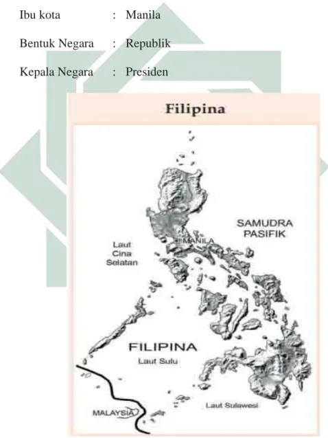 Gambar 2. 5   Peta Filipina       