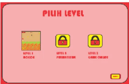 Gambar 7. Halaman Pilih Level 