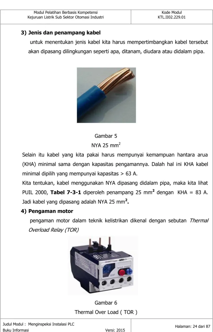 Gambar 5  NYA 25 mm 2