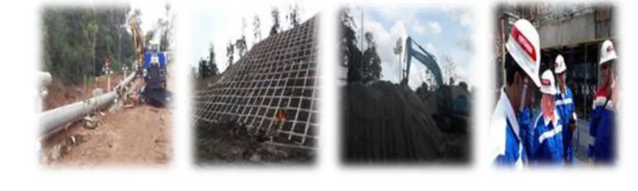 Gambar 2.5. Dokumentasi Kunjungan ke Lokasi Proyek Lumut Balai Geothermal Power Plant 