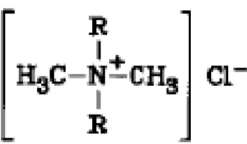 Gambar II.2. Struktur dari Dialkyldimethylammonium chlorides 