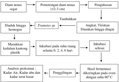 Gambar 9.  Tata alur percobaan 