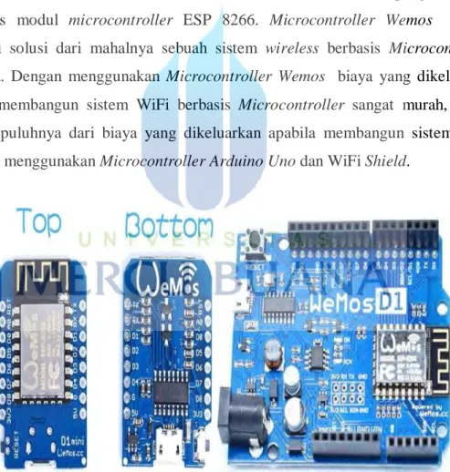 Gambar 2.1 Microcontroller Wemos D1 Mini dan D1R2 [5] 