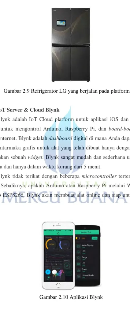 Gambar 2.10 Aplikasi Blynk 
